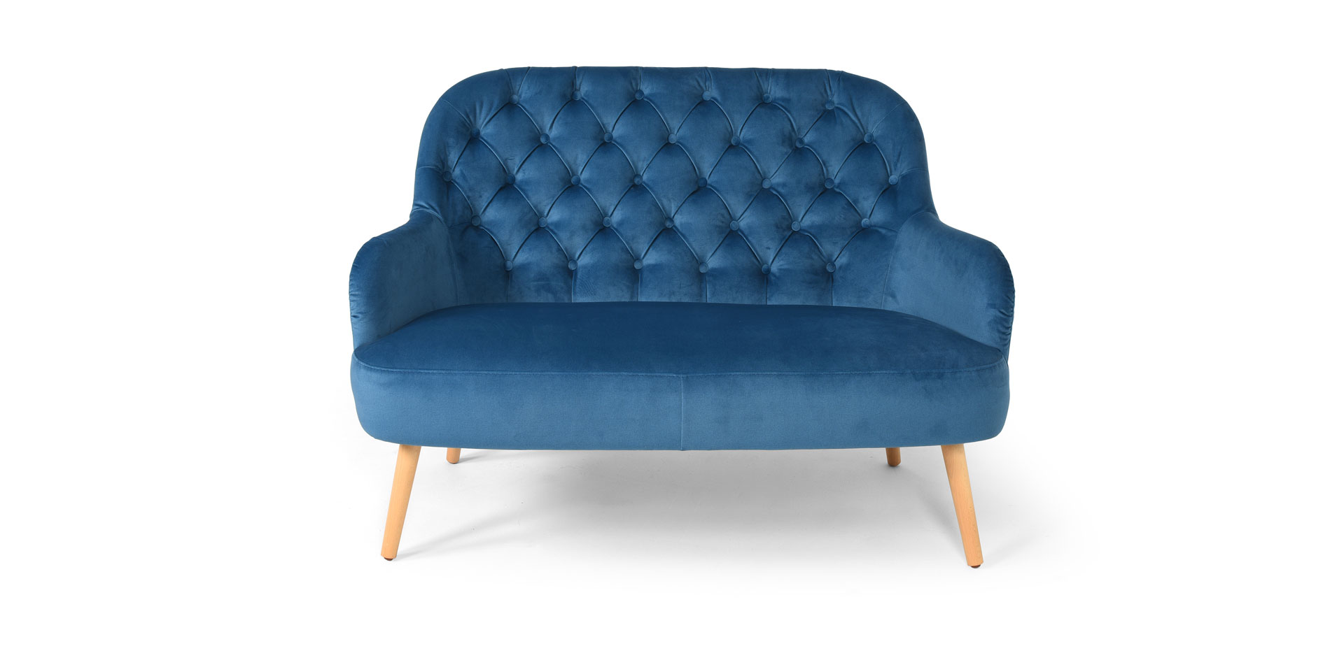 Toledo 2 üléses Chester háttámlájú pad - Image 4